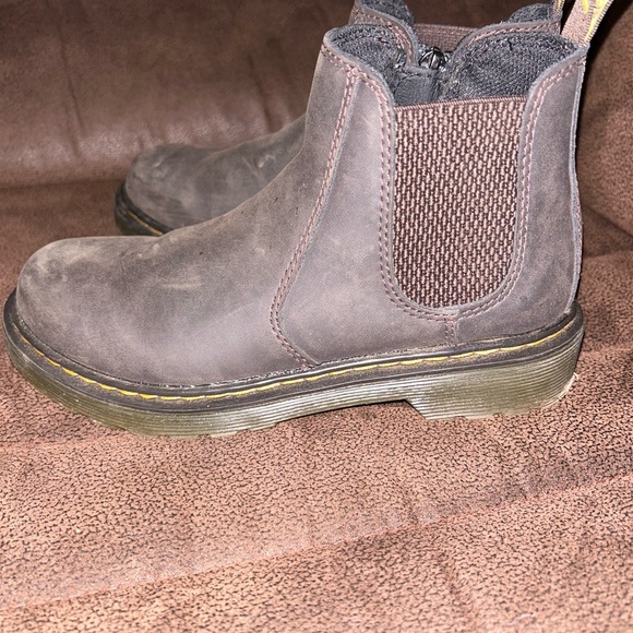 Authentic Used Dr. Martens Gaucho Boots Brown Size UK 1, US Boy2 US girl 3 EU 33 - Picture 4 of 7